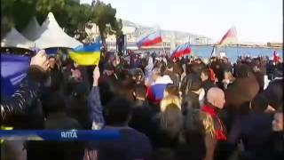 Митинг в Ялте завершился дракой