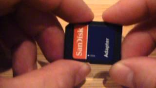 Sandisk MicroSD & MicroSDHC to SD Adapter from Amazon