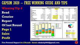 Capsim 2020   Winning Guide and Tips 02   Top 15 Tips V3