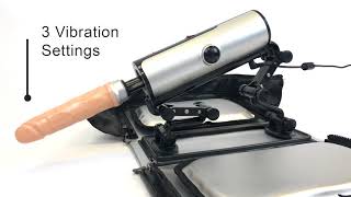 Automatic Thrusting Sex Machine | Portable Sex Toy | Pulse and Cocktails