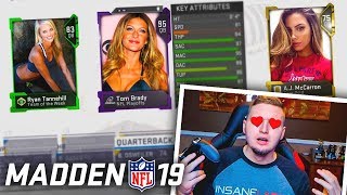 HOTTEST NFL WIVES DRAFT! Madden 19 MUT Draft