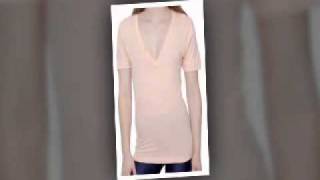 V Neck T Shirts For Women