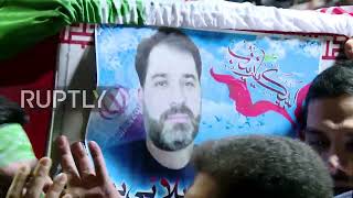 Iran: Mourners bid farewell to Iranian military advisors killed by Israel in Syria