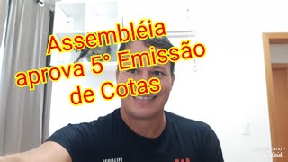 MXRF11, Assembléia do dia 20 aprova 5° Emissão de Cotas