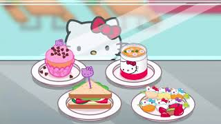Hello Kitty Lunchbox - Hello Kitty В Школьной Забаве, Изучая Кулинарные Игры Для Малышей И Малышей