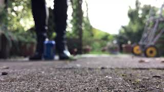 Crush Full can of pop in sexy boots