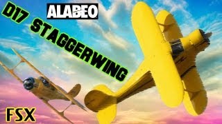 ALABEO D17 STAGGERWING Model Details FSX HD