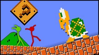 Animation Vs. Super Mario Bros.? (Super Stick Mario Bros)