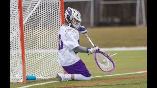 Lacrosse goalie save montage 2018