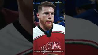 Canelo Gets Called An Average Boxer ???? #shorts