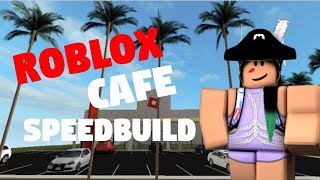 ROBLOX STUDIO|| ROBLOX CAFE || SPEEDBUILD