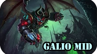 Flash + Ult = OP! Galio Mid | League of Legends Gameplay