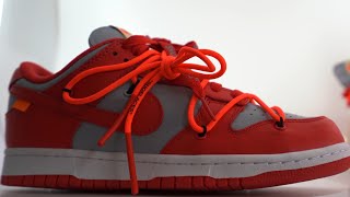 OFF-WHITE NIKE DUNK LOW #OFFWHITE #NIKEDUNKLOW
