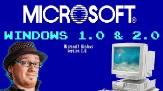 Самая первая Windows. Ставим win 1.0 и 2.0. Ни без фэйлов и психов
