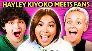 Fans React To And Meet Hayley Kiyoko! | Super Fans React