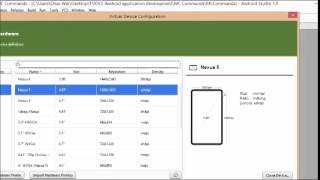 Android Studio Development Tutorial - 2 - AVD and SDK set-up