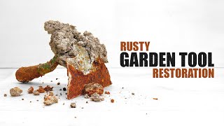 Rusty Garden Tool Restoration