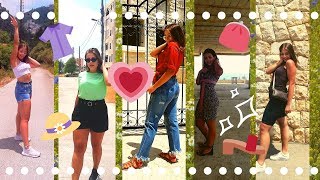 SUMMER LOOKBOOK   5 OUTFIT IDEAS !