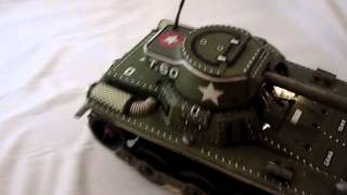 VINTAGE RARE GERMANY D.R.G.M. GAMA TANK T-60 WIND-UP CLOCKWORK TIN TOY