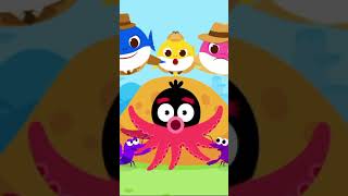 Catch the Thief, the Shiny Octopus! #Shorts | Detective Baby Shark | 