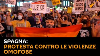 Spagna: protesta contro le violenze omofobe