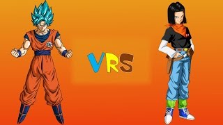 Goku Vrs Androide 17/DBZ TTT