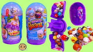 Mighty Beanz Surprise Blind Bag Capsules + Smash Race Track Toy