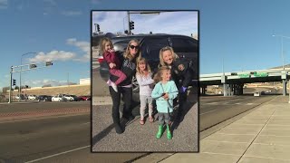 Albuquerque police officer teaches life long lesson while helping a stranded family