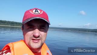 Поездка на рыбалку, река Иртыш, г. Тобольск.