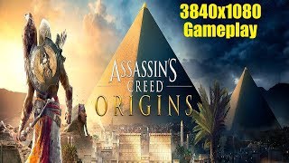 Assassin's Creed Origins - Gameplay - 3840x1080 Resolution