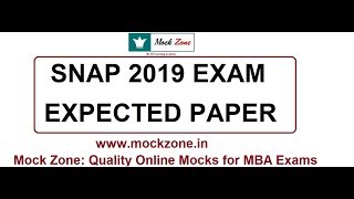 SNAP 2019 | Expected Paper | Strategy