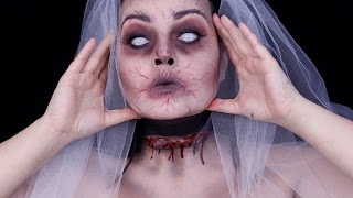 VEDA 19 - FANTASMA COM CABEÇA DECEPADA - MAQUIAGEM ARTÍSTICA