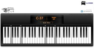 Virtual Piano - Coldplay, Viva la Vida