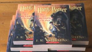 Unboxing a Lot of Harry Potter books rare out of print