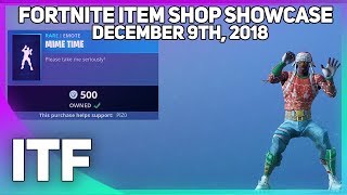 Fortnite Item Shop *NEW* MIME TIME EMOTE! [December 9th, 2018] (Fortnite Battle Royale)
