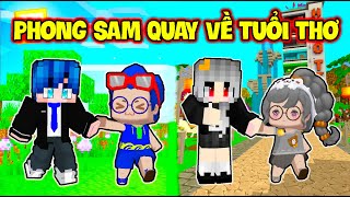 PHONG CẬN SAMMY TRONG MINECRAFT QUAY VỀ TUỔI THƠ LÀNG HERO TEAM MINI WORLD