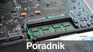 Jak wymienić pamięć RAM w MacBook White 13" Unibody