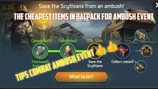 Ambush Event Gameplay ( Tips Combat ): Dawn of Zombie Survival Gameplay D.O.Z