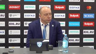 Пресс-конференция после матча "Барыс" - "Торпедо" 28 февраля 2019г.