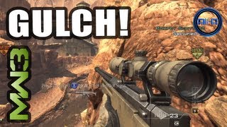 NEW! MW3 "GULCH" Gameplay - Multiplayer Map Pack DLC! (Call of Duty: Modern Warfare 3)