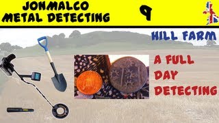JonMalco Metal Detecting 9 - Coins and an unusual token - Hill Farm