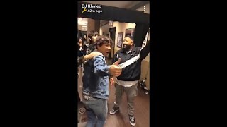BTS (방탄소년단) Meet DJ Khaled Backstage At The 2018 Billboard Music Awards (BBMAs) | Snapchat Update