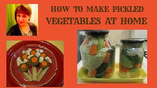 PICKLE VEGETABLES AT HOME / КАК ГОТОВИТЬ РАЗНЫЕ СОЛЁНЫЕ ОВОЩИ ДОМА
