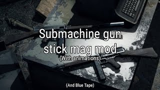 Submachine gun stick mag mod [FO4 Mod]