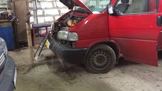 часть 7 Фольксваген Т4 2.5TDI выставляем впрыск солярки