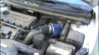 Mauk 1 Motors cold air intake on 2010 kia forte