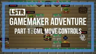 GameMaker Top Down Adventure Part 1 GML Keyboard Movement
