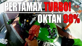 Nyobain Pertamax TURBO Oktan 98% di Ninja 250 FI