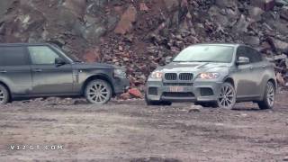 Essai BMW X6 M, Mercedes ML63 AMG, Range Rover V8 Supercharged [HD]