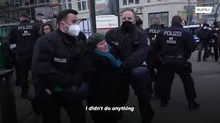 Scuffles as anti-restriction protesters rally and WHO warns of infection numbers in Europe